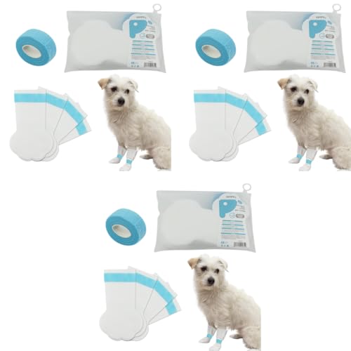 Qpets® 60PCS Pet Walking Shoes Water Resistant Lining Design Eco Non-Woven Dog Boots Easy-tie Bandage Palm Sleeve Cover for Outdoor Medium Large Dogs Size L Qpets® 60PCS Pet Walking Shoes Water Resistant Lining Design Eco Non-Woven Dog Boots Easy-tie Bandage Palm Sleeve Cover for Outdoor Medium Large Dogs Size L